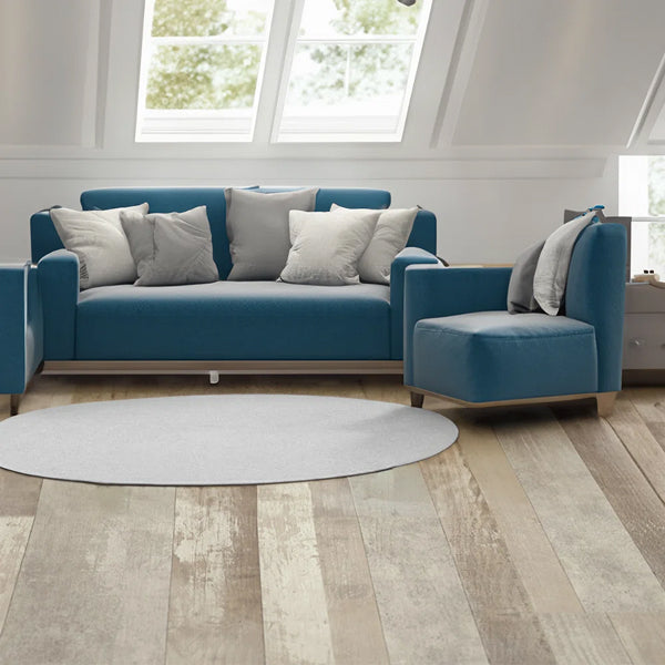 7" x 47" x 8mm Laminate Flooring – Set of 8 Planks, Ephesus Pine, Waterproof