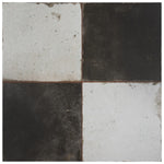 Load image into Gallery viewer, Merola Tile Kings Damero 17.63 inch x 17.63 inch Ceramic Floor and Wall Tile 0.37 inch Thick 10.95 sq ft/case Matte Encaustic Look