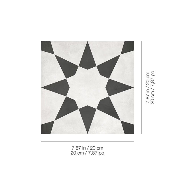 Anatolia Artisano Splendor 8 inch x 8 inch High Definition Matte Porcelain Floor and Wall Tile (7.32 sq. ft./Case)