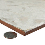 Load image into Gallery viewer, Merola Tile Kings Aurora Encaustic Ceramic Floor &amp; Wall Tile 0.39 inch Thick 17.63 inch Wide 10.95 sq. ft. per Case – Glazed Low Sheen Textured Finish
