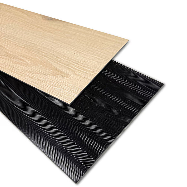GUOYA Misty Grey Oak 5mm x 9 in. W x 60 in. L 20MIL Waterproof Luxury Vinyl Plank Flooring (22.5 sq.ft./case)