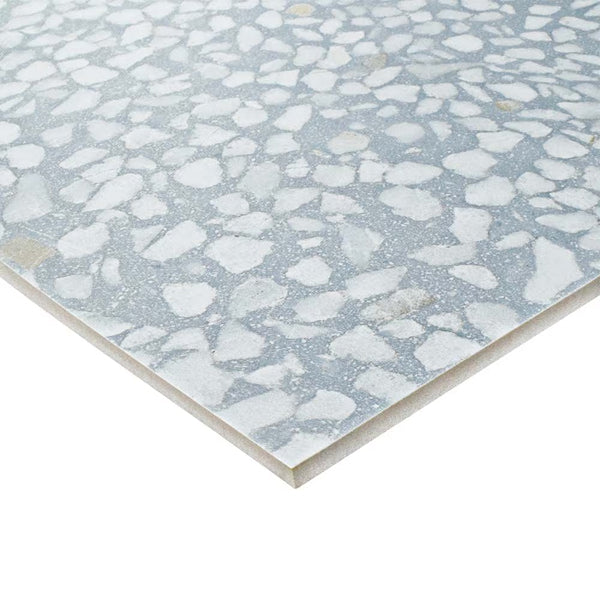 Merola Tile Farnese Amalfi Azul Porcelain Tile 11.5 inch x 11.5 inch 10.55 sq. ft./case Matte Textured Stone Look Finish