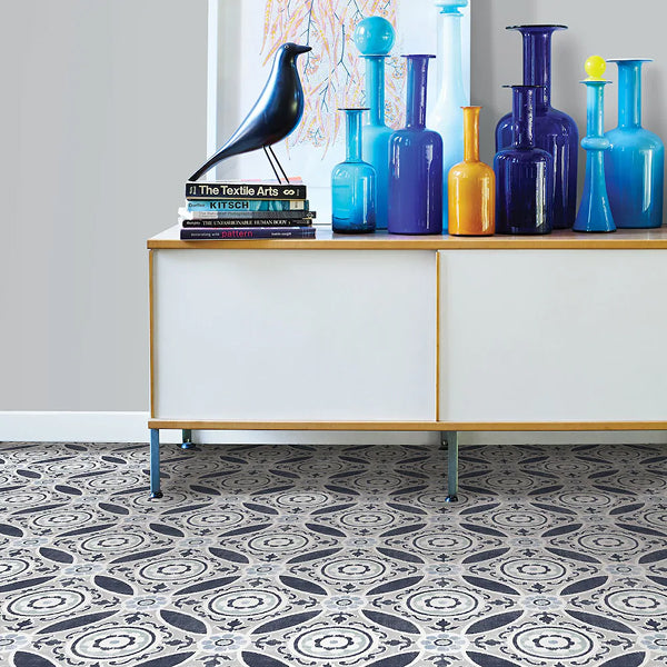 FloorPops Sienna 12-inch x 12-inch Peel & Stick Vinyl Tile Flooring (20 sq. ft. / pack)