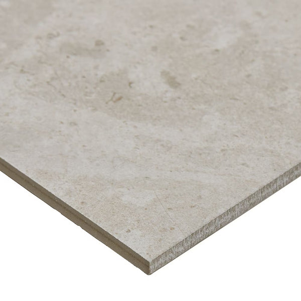 Dal Tile Cove Quill Gray 12 inch x 24 inch Glazed Porcelain Floor and Wall Tile Stone Look