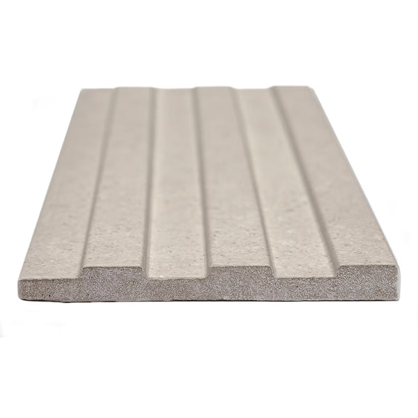 MSI Stone ULC Ramblas Stroget 6 inch x 16 inch Matte Fluted Porcelain Subway Wall Tile 6.46 sq ft per Case