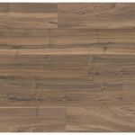 Charger l&#39;image dans la visionneuse de galerie, Revêtement de sol stratifié aspect bois brun moyen TrafficMaster Millside Walnut 10 mm x 7,6 po l x 54,45 po L (22,98 pi²/boîte)
