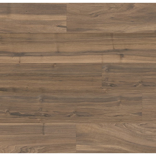 Revêtement de sol stratifié aspect bois brun moyen TrafficMaster Millside Walnut 10 mm x 7,6 po l x 54,45 po L (22,98 pi²/boîte)