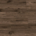 Charger l&#39;image dans la visionneuse de galerie, Revêtement de sol stratifié TrafficMaster Espresso Hickory, brun foncé, 12 mm x 7,6 po x 54,45 po (17,24 pi²/boîte)
