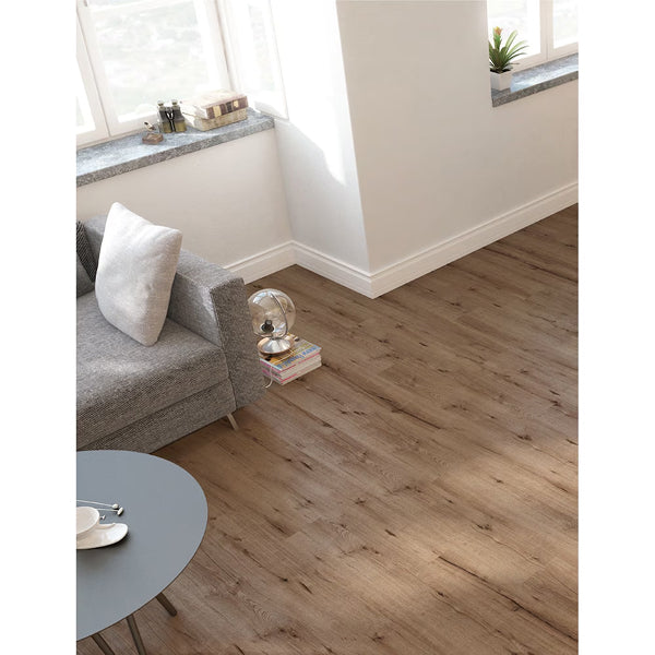 Revêtement de sol stratifié Mono Serra Naples, épaisseur 8 mm x 7,51 po x 47,04 po (19,65 pi²/boîte)