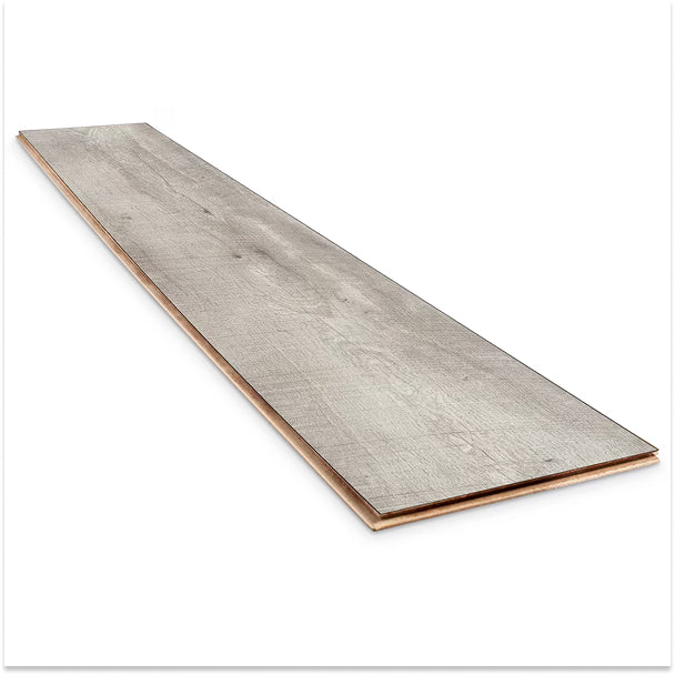 Revêtement de sol imperméable Krono Original Pacific Grizzly, chêne patiné, 12 mm d'épaisseur x 8 po de largeur x 47 5/8 po de longueur (15,94 pi²/caisse)