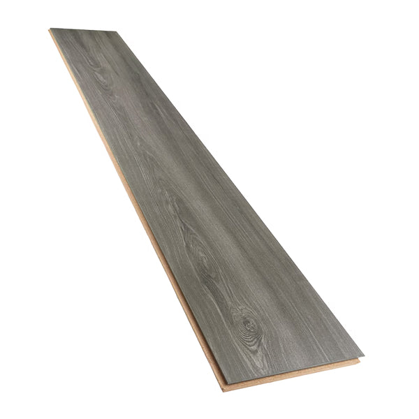Revêtement de sol imperméable Krono Original Huron Smokey Heirloom Ash, 10 mm d'épaisseur x 8 po de largeur x 47 5/8 po de longueur (18,60 pi²/caisse)