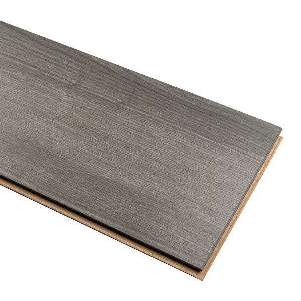 Revêtement de sol imperméable Krono Original Huron Smokey Heirloom Ash, 10 mm d'épaisseur x 8 po de largeur x 47 5/8 po de longueur (18,60 pi²/caisse)