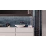 Load image into Gallery viewer, Anatolia Aura Indigo Glossy Pressed Ceramic Wall Tile 0.34 inch Thick 2.95 inch W 10.66 sq ft/case
