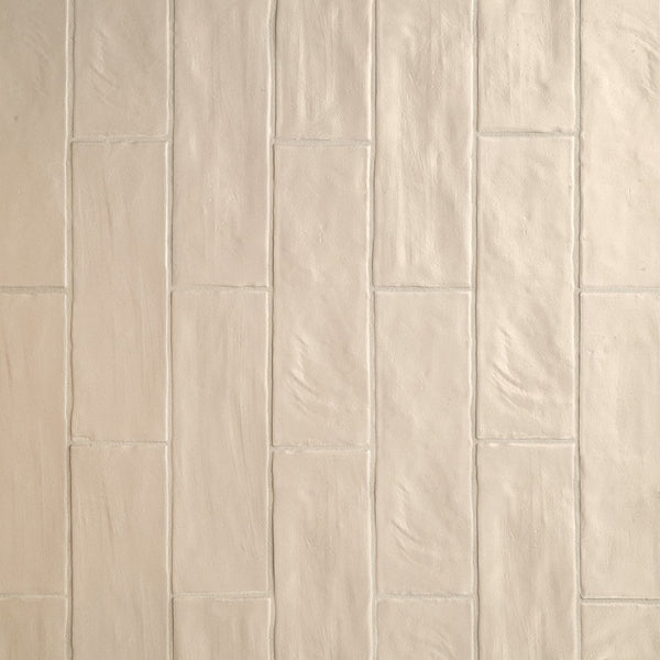 MSI Stone ULC Zelyge Desert White 2.5 inch x 8 inch Satin Ceramic Zellige Look Backsplash Tile – 5.24 Sq. Ft. / Case
