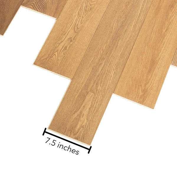 Peanut Oak Mohawk Elite 7.5'' x 84" x 14.2 mm Engineered Hardwood Flooring (23.31 sq. ft./case)