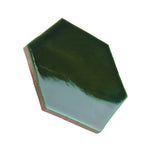 Load image into Gallery viewer, Merola Tile Viva Hex Antic Verde Ceramic Wall Tile 5.88 inch Width 6.75 inch Length 9.24 sq ft/case Glossy Hexagon Finish