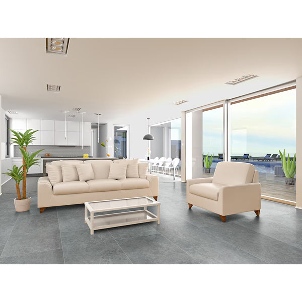 MSI Stone ULC Magelannic Silver Porcelain Tile 0.37 inch Thickness 24 inch Width 16 sq. ft. Coverage Polished Finish Marble Look