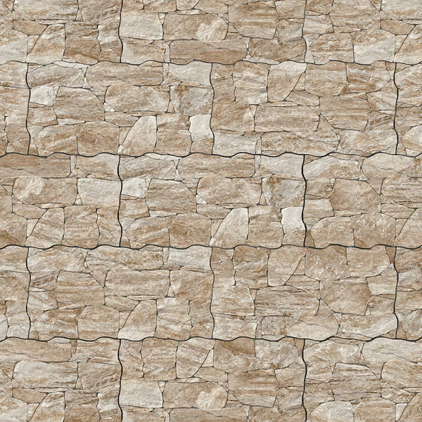 Merola Tile Caldera Roques Stone Porcelain Floor and Wall Tile 12.63 inch x 25.13 inch 11.2 sq. ft./Case Matte Stone Look Rectangular Tile