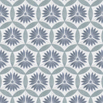 Load image into Gallery viewer, Merola Coco Hex Camellia Blue Porcelain Tile 0.35 inch Thick 7 inch x 8 inch 7.5 sq. ft./case Matte Hexagon Design