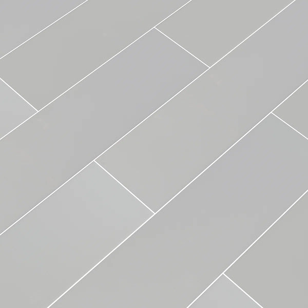 Segment Stone 4 in. x 16 in. Glossy Ceramic Wall Tile
