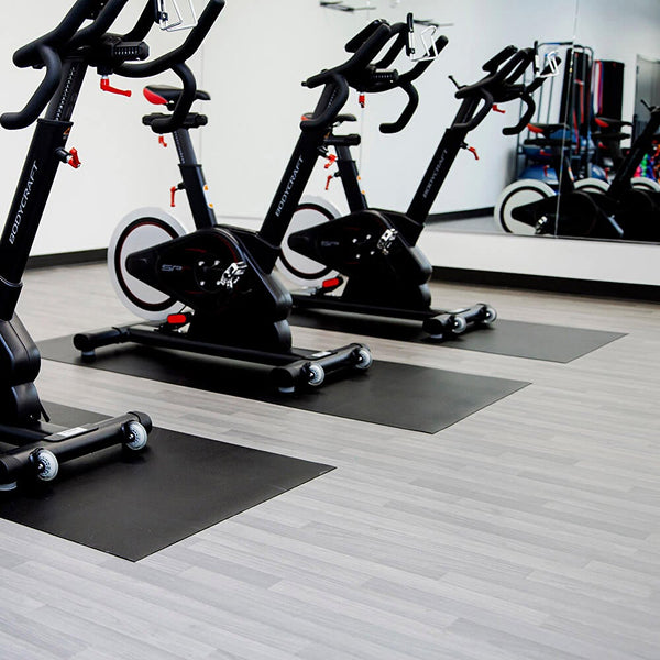 G-Floor Midnight Black 36 inch x 84 inch Equipment Mat – Heavy-Duty Waterproof Exercise Equipment Floor Protector
