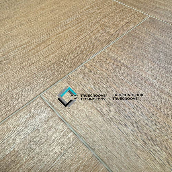 Quickstyle Trevi 5.5 mm x 5-inch x 30-inch Herringbone Vinyl Plank Flooring ( 20.18 sq.ft./case)