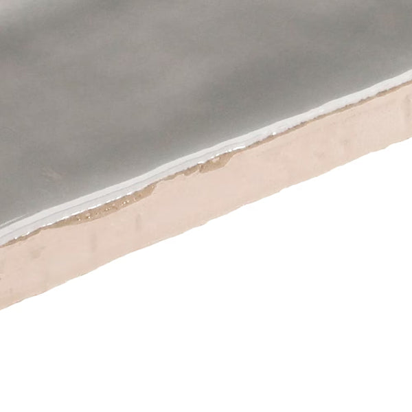 Dal Tile Artistic Reflections Rain 2 inch x 10 inch Glazed Ceramic Undulated Wall Tile – 5.24 sq. ft. per Case, Glossy High Sheen Finish