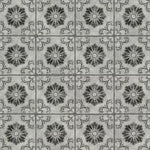 Load image into Gallery viewer, Merola Tile Costa Cendra Decor Fleur 7.75 inch x 7.75 inch Ceramic Floor and Wall Tile – 11.11 sq ft per Case, Rustic Stone Look Matte Finish