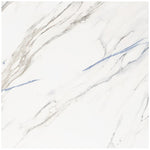 Charger l'image dans la visionneuse de galerie, Ivy Hill Tile Calacatta Indigo 24 inch x 24 inch Matte Marble Look Porcelain Floor and Wall Tile (15.49 sq. ft./Case)