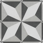 Load image into Gallery viewer, Merola Tile Twenties Diamond Mini Ceramic Floor and Wall Tile 4 inch Width 4 inch Length 12.72 sq ft/case Patterned Glossy Finish