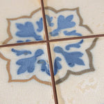 Load image into Gallery viewer, Merola Tile Mirambel Azul 13 inch x 13 inch Ceramic Floor and Wall Tile – 12.2 sq. ft. per Case, Matte Textured Finish