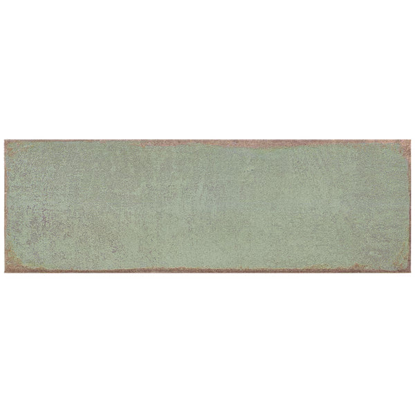 Ivy Hill Tile Santa Fe Green 3.93 inch x 11.96 inch Polished Ceramic Wall Tile (10.76 sq. ft./case)