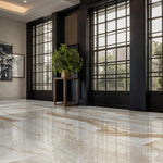 Charger l'image dans la visionneuse de galerie, MSI Stone ULC Gallaxy Almond Porcelain Tile 0.41 inch Thick 24 inch x 48 inch 15.50 sq ft/case Polished