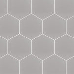 Charger l'image dans la visionneuse de galerie, Merola Tile Hexatile Matte Gris Porcelain Tile 0.37 inch Thick 7 inch x 8 inch 7.67 sq ft/case Matte Hexagon