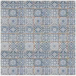 Load image into Gallery viewer, Merola Tile Sample Faenza Azul 6 inch x 6 inch Ceramic Floor and Wall Tile