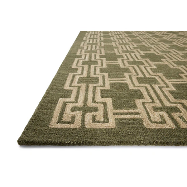 Jeremiah Brent x Loloi Barrow Moss / Beige Area Rug