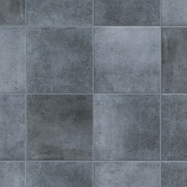 Merola Tile Matter Blue 6 inch x 6 inch Porcelain Floor and Wall Tile – 6.5 Sq. Ft./Case – Textured Mixed Finish