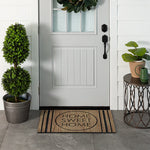 Load image into Gallery viewer, StyleWell Sweet Modern Home 23 in x 35 in Recycled Rubber Door Mat
