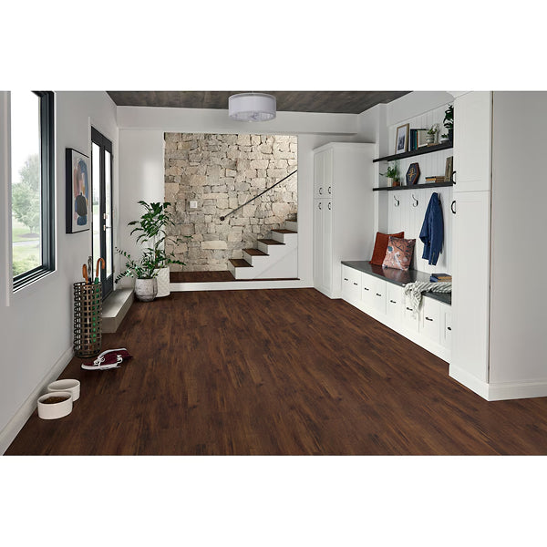 MSI Stone ULC Woodland Antique Mahogany 7.13-inch x 48.03-inch Luxury Vinyl Plank Flooring (23.77 sq. ft. / case)
