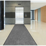 Load image into Gallery viewer, Multy Home Toledo 3 ft. x 8 ft. Commercial Duty Grey Floor Runner
