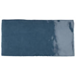 Load image into Gallery viewer, Merola Tile Castillo Denim 3 inch x 6 inch Ceramic Wall Tile – 5.72 sq.ft./case Glossy Handmade Look