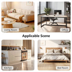 Charger l&#39;image dans la visionneuse de galerie, Art3d 48&#39;&#39;x7.2&#39;&#39; Interlocking Luxury Vinyl Flooring Tile, SPC Rigid Core Wood-Look Floor Plank, Set of 10
