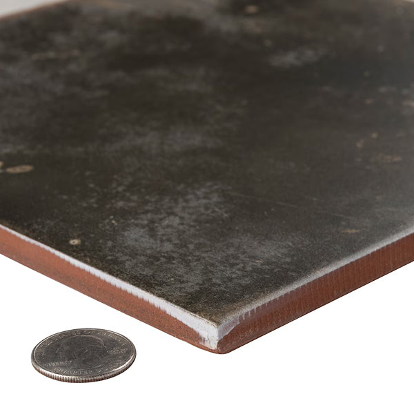 Merola Tile Kings Damero 17.63 inch x 17.63 inch Ceramic Floor and Wall Tile 0.37 inch Thick 10.95 sq ft/case Matte Encaustic Look