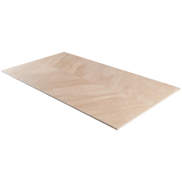 Ivy Hill Tile Montgomery Chevron Maple Porcelain Tile – 0.39 inch Thick, 24 inch x 48 inch, 15.49 sq.ft/Case – Matte Finish