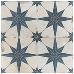 Load image into Gallery viewer, Merola Tile Kings Star Blue 17-5/8 inch x 17-5/8 inch Ceramic Floor and Wall Tile – 11.02 Sq. Ft. Coverage per Case