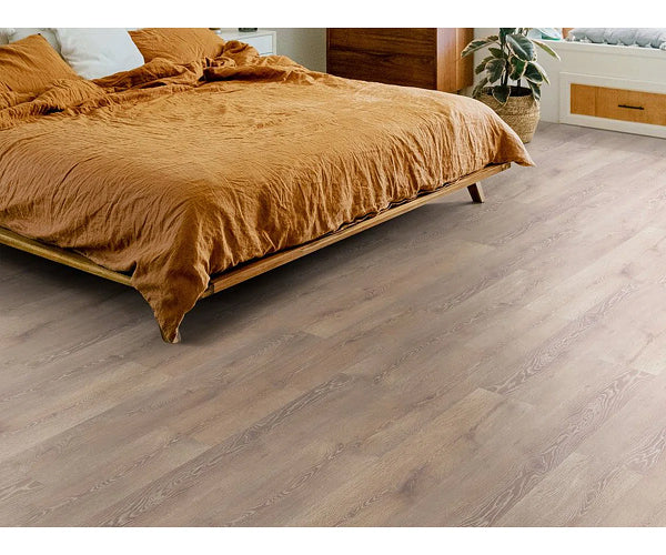 Charleston 8 in. W x 48 in. L x 7.4mm Oak Laminate Flooring – Semi Gloss Finish (21.26 sq.ft./case)