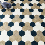 Load image into Gallery viewer, GlueCore Mosaic 28mil x 12&quot; W x 10&quot; L Glue Down Vinyl Tile Flooring
