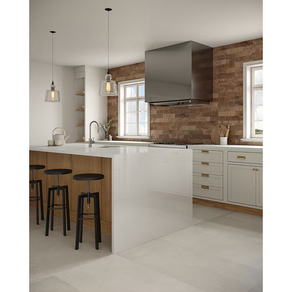 Anatolia Sahara Brick Porcelain Tile – 0.32 inch Thick, 3 inch x 12 inch, 4.84 sq.ft/Case – Matte Pressed Brick Look Finish