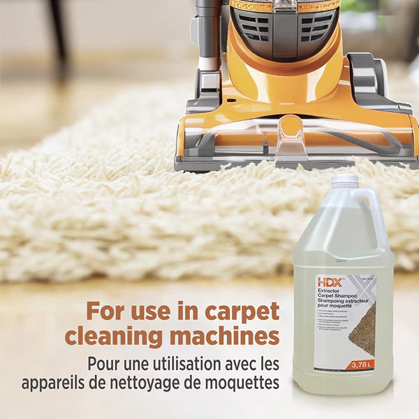 HDX 3.78 L Extractor Carpet Shampoo – Low Foam Carpet & Upholstery Cleaner