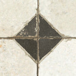 Charger l'image dans la visionneuse de galerie, Carrelage en céramique pour sol et mur Merola Tile Kings Yard Nero 44,78 cm x 44,78 cm – 1,02 m²/caisse Motif mat
